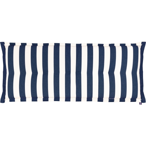 Kopu ® mila navy blue 120 cm hoogwaardig bankkussen gestreept