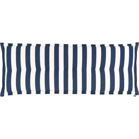 Kopu ® mila navy blue 150 cm hoogwaardig bankkussen gestreept