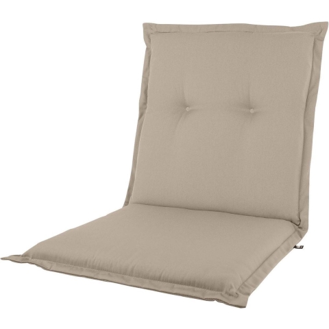 Kopu ® prisma tan -hoogwaardig tuinkussen lage rug lichtbruin