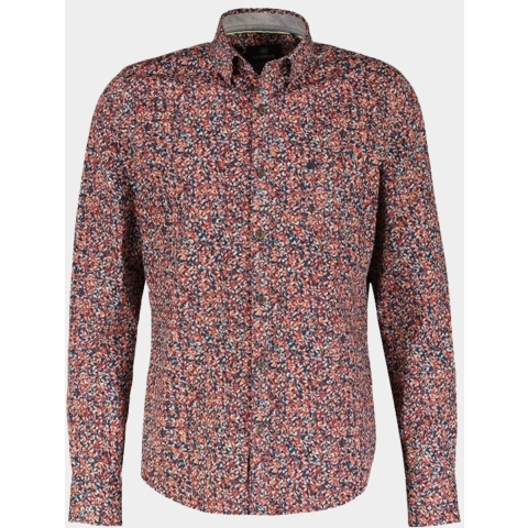 Lerros Heren overhemd 24o1474 966 spicy orange