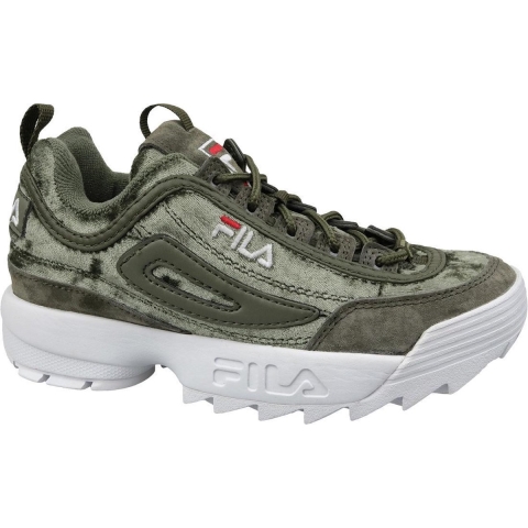 Fila Disruptor V Laag Dames Groen Trainers
