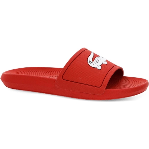 Lacoste Croco Slide 119 1 Heren Rode Sliders
