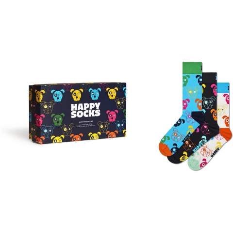 Happy Socks Mixed dogs giftpack 3-pack