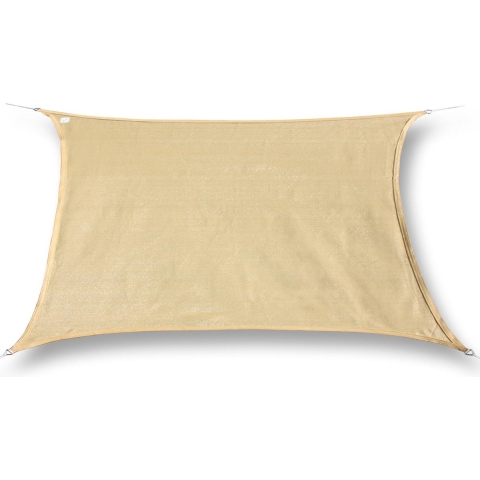 Hanse® Schaduwdoek rechthoek waterafstotend 2x4 m zonnedoek