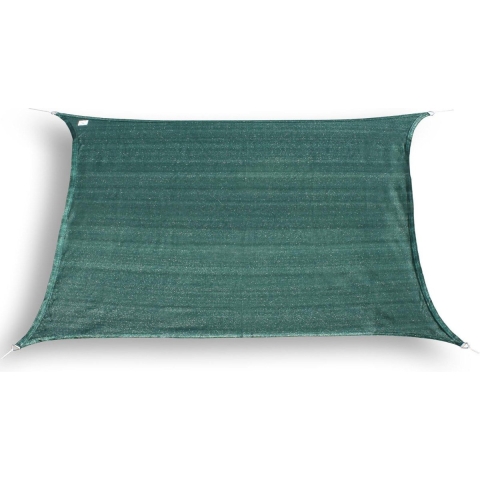 Hanse® Schaduwdoek rechthoek waterdoorlatend 3x4 m zonnedoek