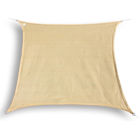 Hanse® Schaduwdoek vierkant waterafstotend 2x2 m zonnedoek