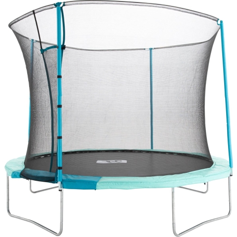 TP Toys Trampoline 305 cm met veiligheidsnet zwart/