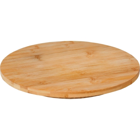 4goodz Draaibaar serveerplateau van bamboe 35 cm doorsnede