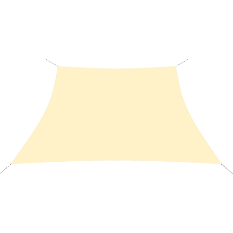 Hanse® Schaduwdoek trapezium waterdoorlatend 3/4x3 m zonnedoek