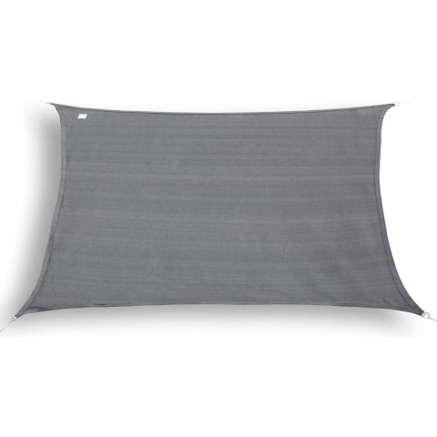 Hanse® Schaduwdoek rechthoek waterdoorlatend 6x8 m zonnedoek