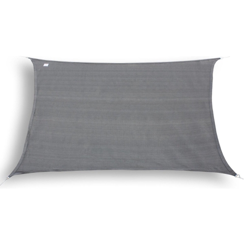 Hanse® Schaduwdoek rechthoek waterdoorlatend 2x4 m zonnedoek