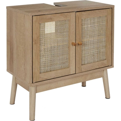 Home Deco Factory Wastafelonderkast met uitsparing bali wastafelmeubel