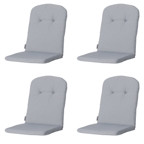 Madison Kussen kuip hoog panama light grey 45x96 - 4 stuks