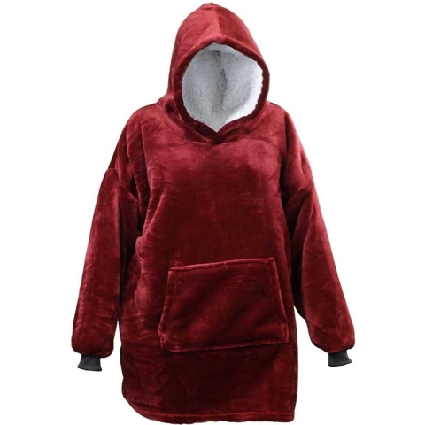 Unique Living | oversized hoodie 70x50x87cm bloodstone