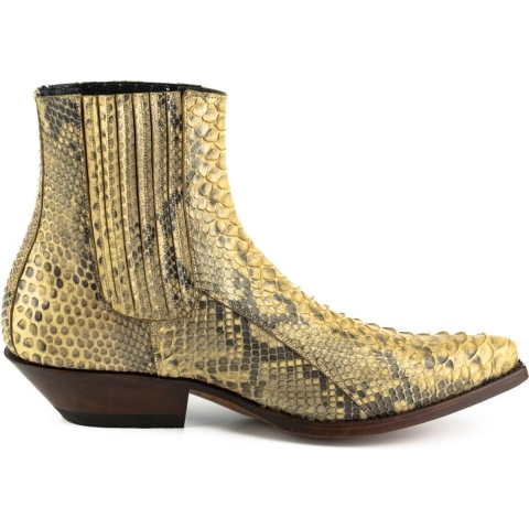 Mayura Boots Cowboy laarzen rock-2500-box negro/piton azul