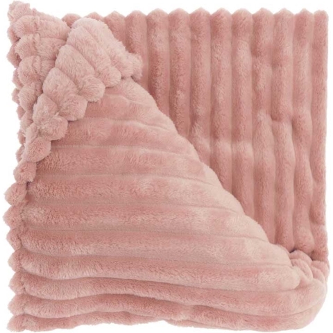 Unique Living plaid lex old pink 150x200cm