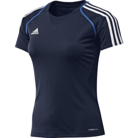 Adidas T12 Vrouwen Marineblauw T-shirt