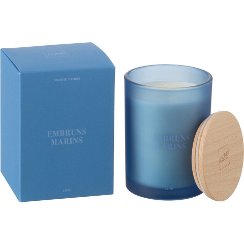 J-Line geurkaars accords essentiels embruns marins-38h 8.5x8.5x12.5cm