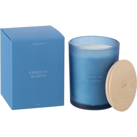 J-Line geurkaars accords essentiels embruns marins-52h 10.5x10.5x14cm