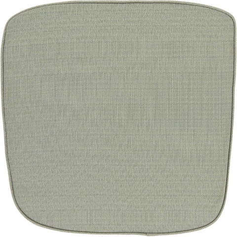 Unique Living wickerstoelkussen bliss outdoor tea green -46x47x4cm