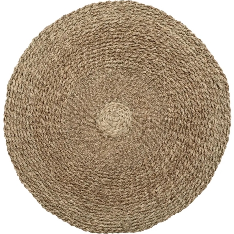 Bazar Bizar River tapijt naturel Ø 90cm