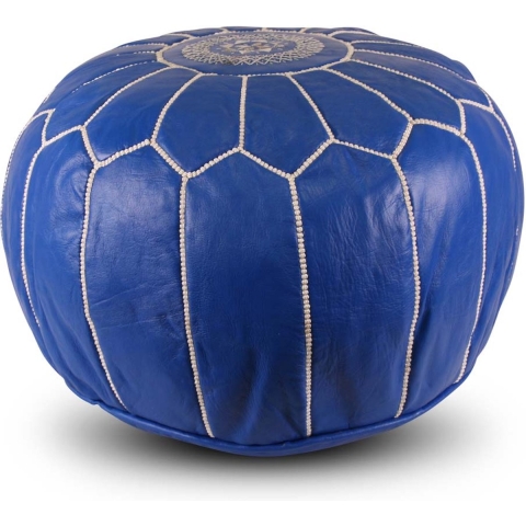 Safaary Marokkaanse poef leer rond