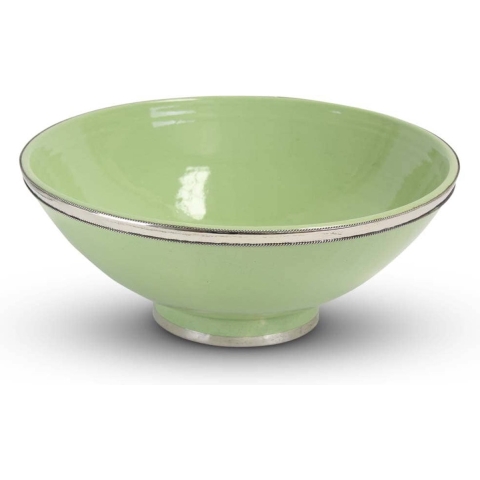 Safaary Marokkaanse kom appel met metaal Ø 31 x 12cm