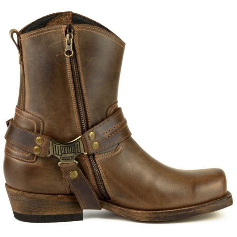 Mayura Boots Biker westernlaars 5-ars-crazy old sadale