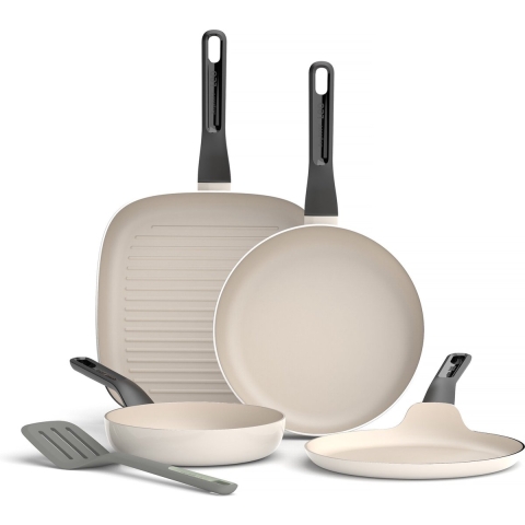 BergHOFF Leo koekenpannenset glints spirit 4 delig