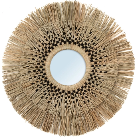 Bazar Bizar Spiegel naturel zwart l havana