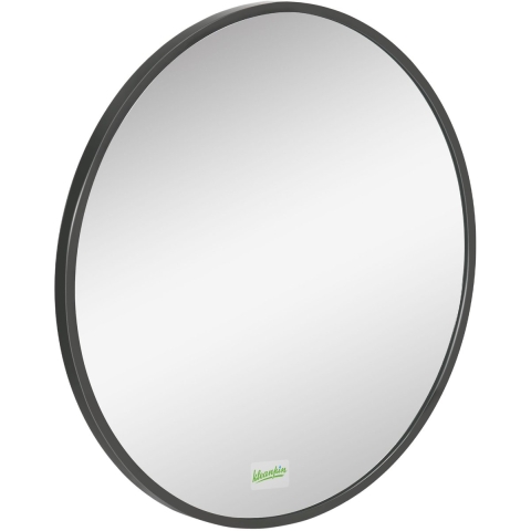 4goodz Ronde spiegel 50 cm met aluminium frame -