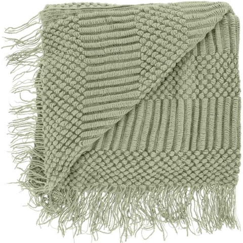 Unique Living plaid palma tea green -130x160cm