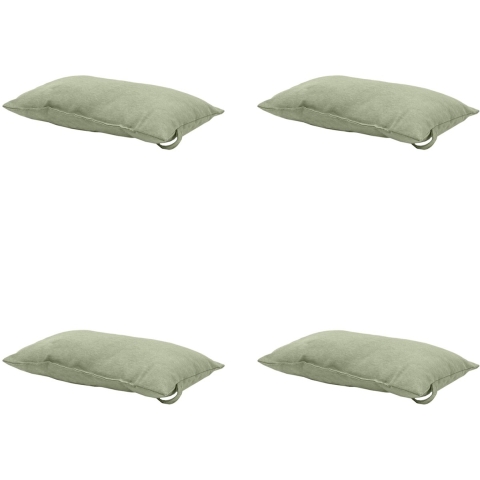 Madison hoofdkussen panama sage ca. 24x40 cm set van 4