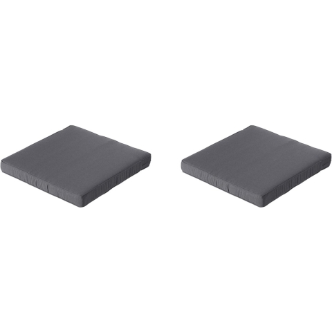 Madison lounge profi-line zitkussen panama grey ca. 60x60 cm set van 2