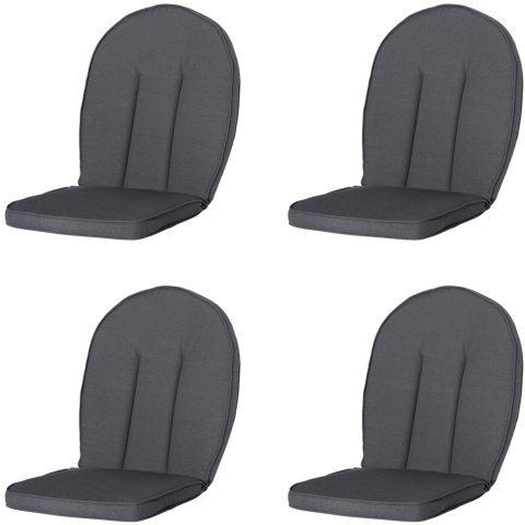 Madison tuinkussen kettler comfort/prince panama grey ca. 105x52 cm set