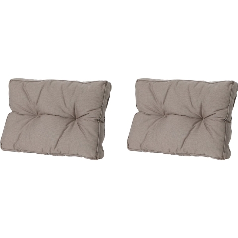 Madison florance zitkussen rib liver ca. 43x60 cm set van 2