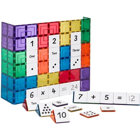 Learn and Grow Toys Learn and grow magnetische toppers rekenpakket 40 delig