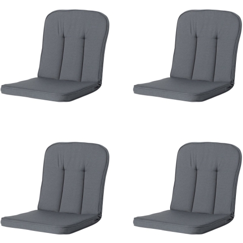 Madison tuinkussen classic/bora/antigua hermitage rib grey ca. 94x48 cm -