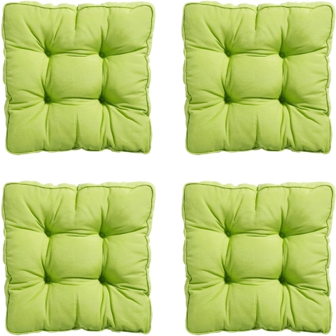 Madison zitkussen florance panama lime ca. 47x47 cm set van 4