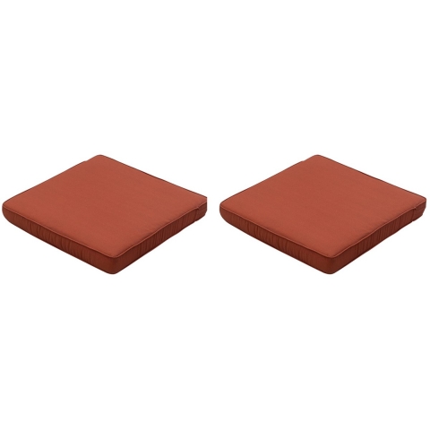 Madison lounge profi-line zitkussen panama terra ca. 60x60 cm set van 2