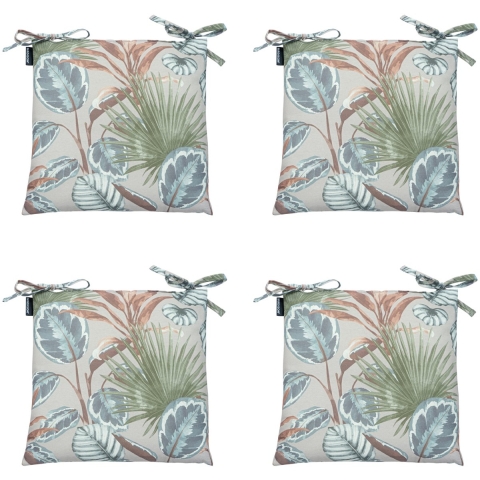 Madison zitkussen toscane cala natural ca. 46x46 cm set van 4