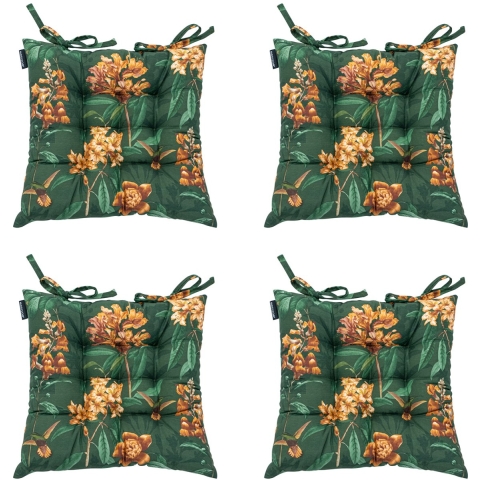 Madison zitkussen toscane lua green ca. 46x46 cm set van 4