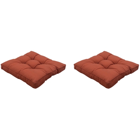 Madison florance zitkussen panama terra ca. 73x73 cm set van 2