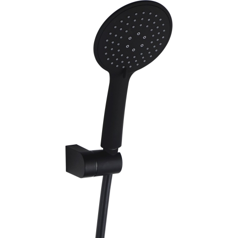 Luzzo ® flat doucheset douchekop met slang en wandhouder -