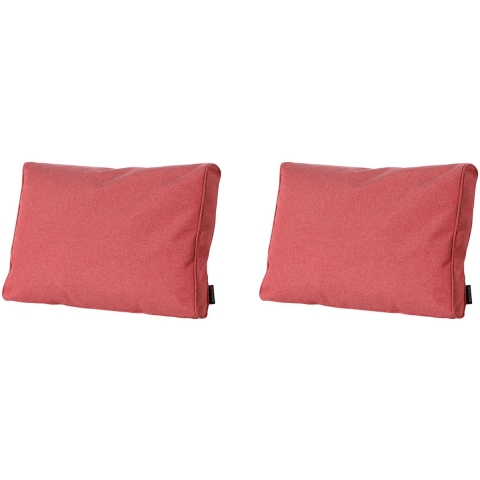 Madison lounge profi-line manchester red ca. 40x60 cm set van 2