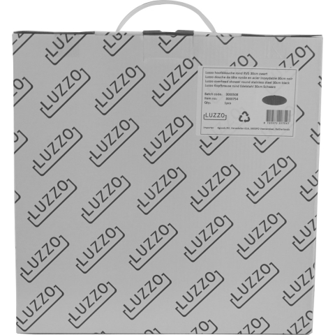 Luzzo ® hoofddouche rond rvs Ø30 cm douchekop extra plat -