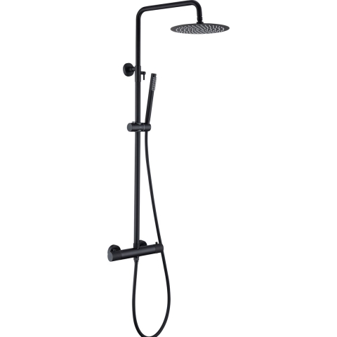 Luzzo ® serru regendouche diamond met thermostaat- mat