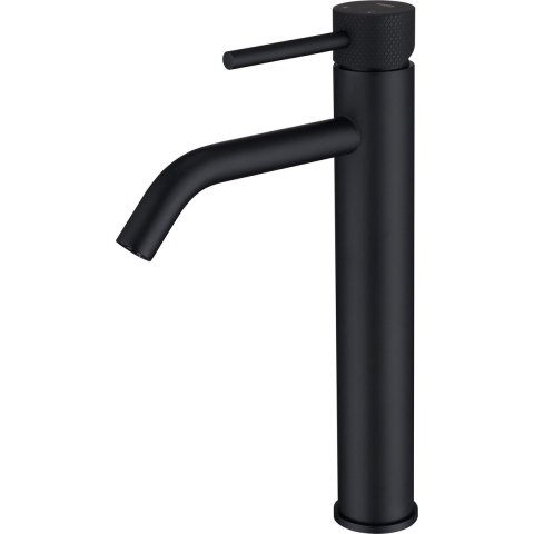 Luzzo ® serru messing wastafelkraan hoog diamondgrip mat