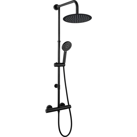 Luzzo ® 25 cm regendouche met thermostaatkraan -