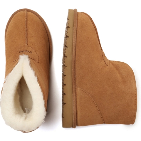 EVER AU dames enkelpantoffels-OWL